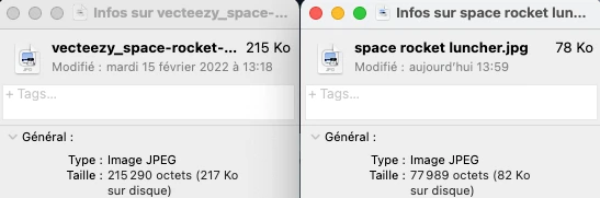 space rocket comparatif